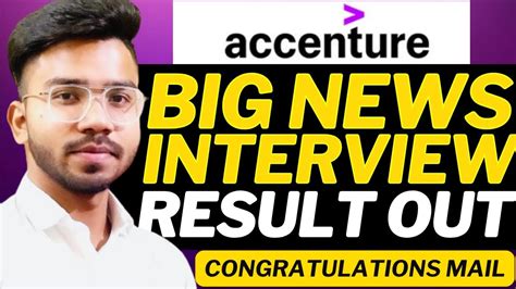 accenture interview results|Accenture Reports Strong Third.